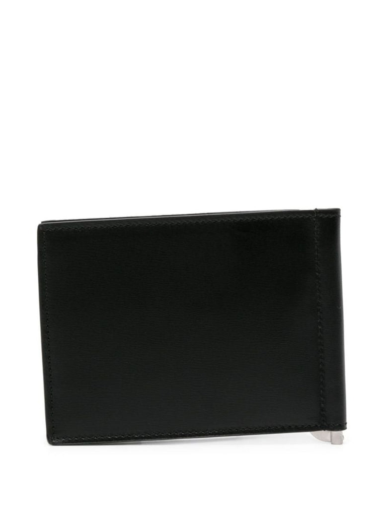 Black Classic Bi-fold Leather Wallet