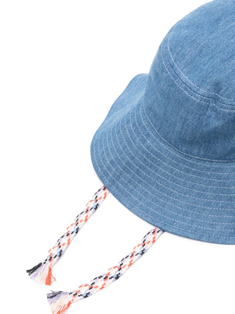 Blue Fadelya Denim Bucket Hat