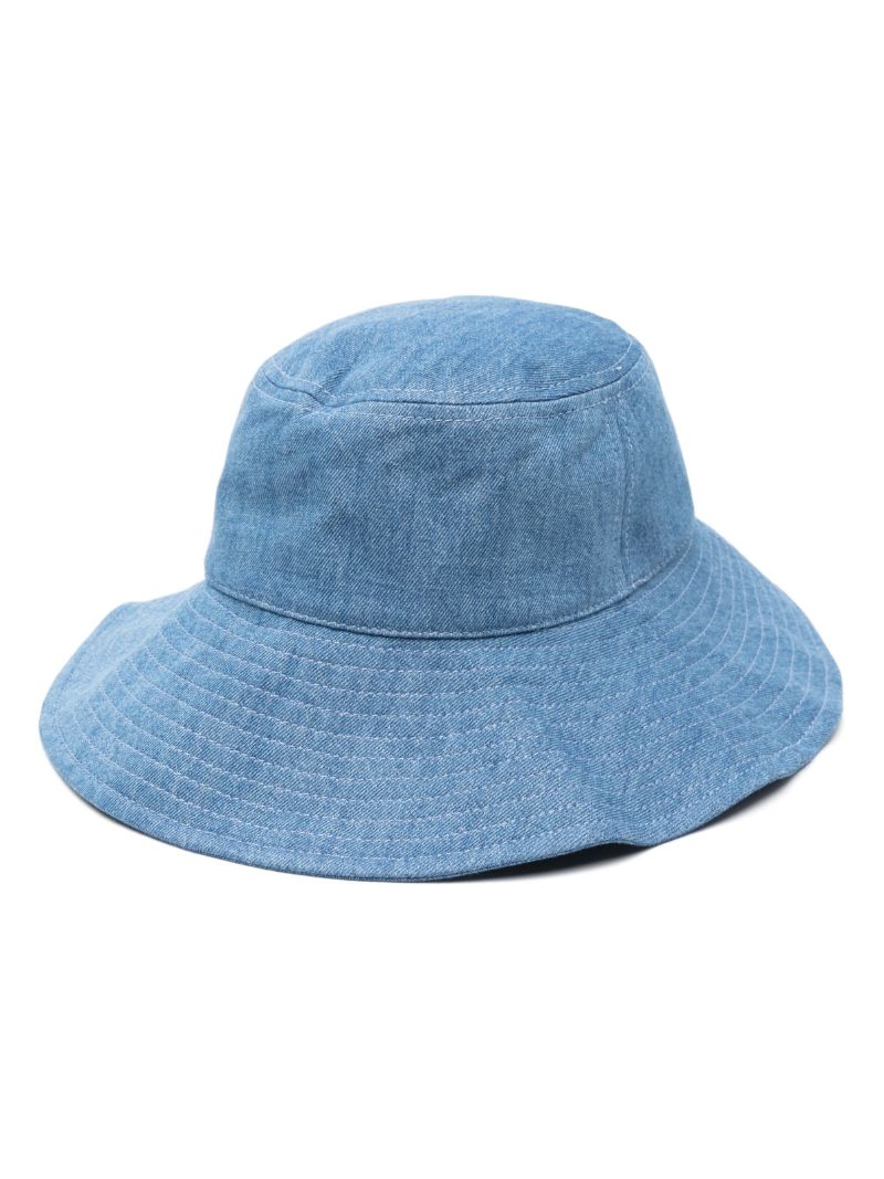 Blue Fadelya Denim Bucket Hat