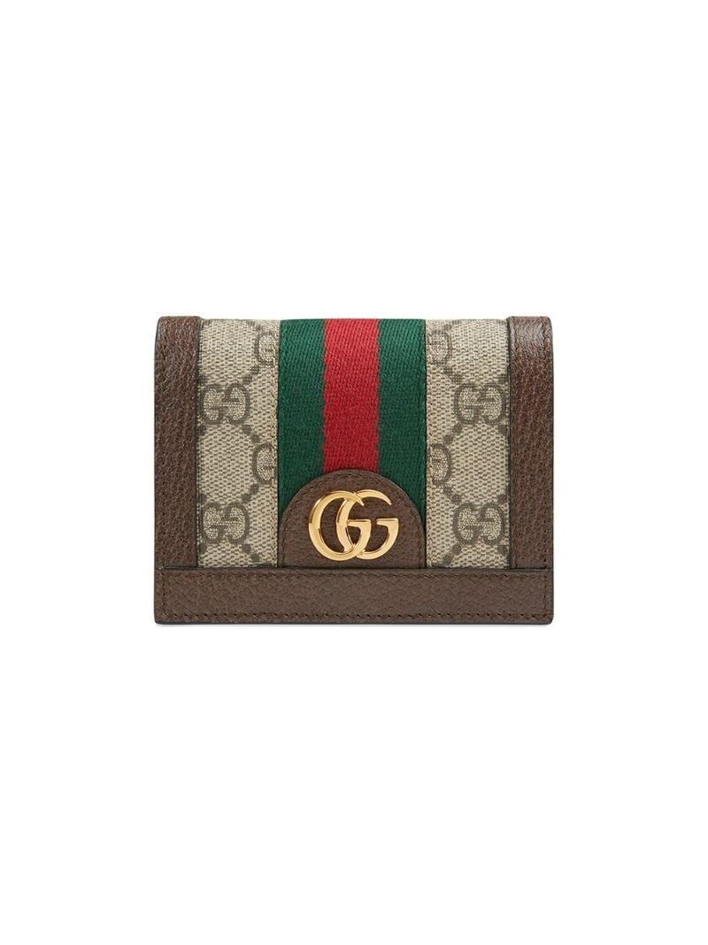 Brown Ophidia Gg Supreme Wallet