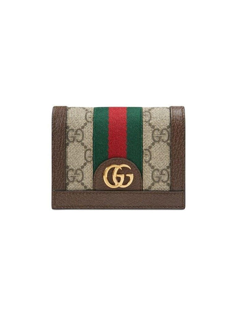 Brown Ophidia Gg Supreme Wallet