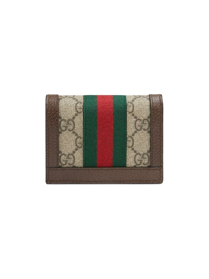Brown Ophidia Gg Supreme Wallet