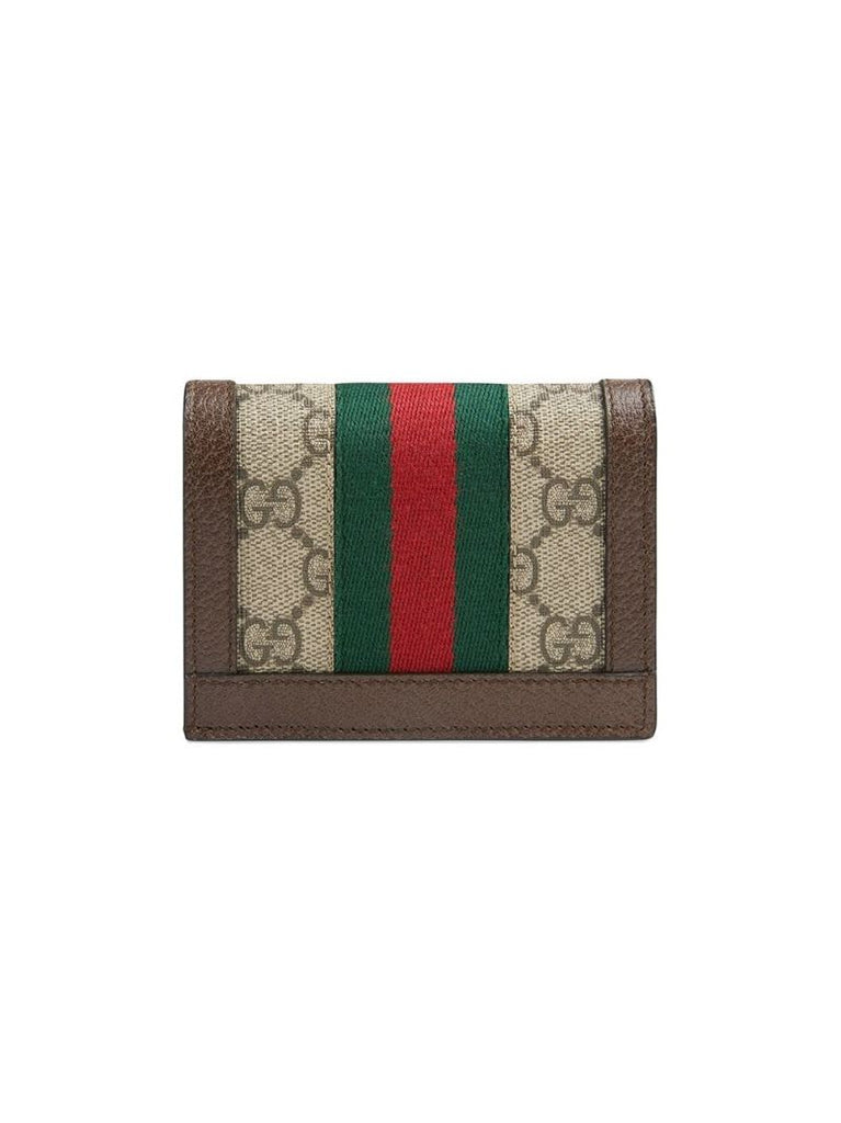 Brown Ophidia Gg Supreme Wallet
