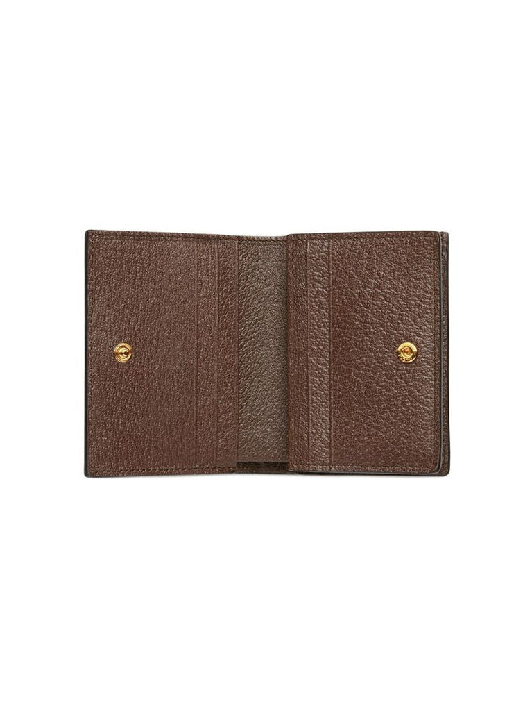 Brown Ophidia Gg Supreme Wallet