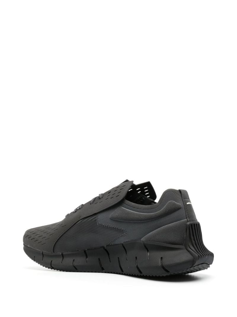 X Maison Margiela Black Zig 3d Storm Low-top Sneakers