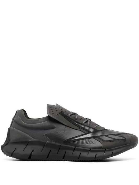 X Maison Margiela Black Zig 3d Storm Low-top Sneakers