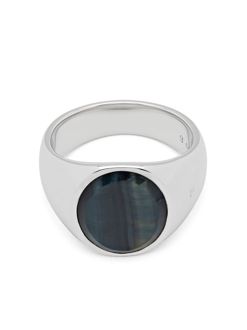 Sterling Silver Oval Ring