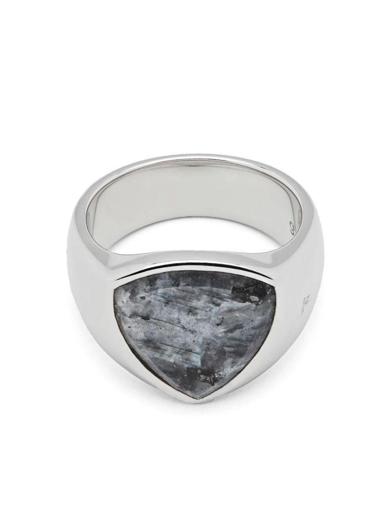 Sterling Silver Shield Ring