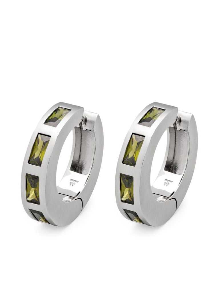 Crystal Hoop Earrings