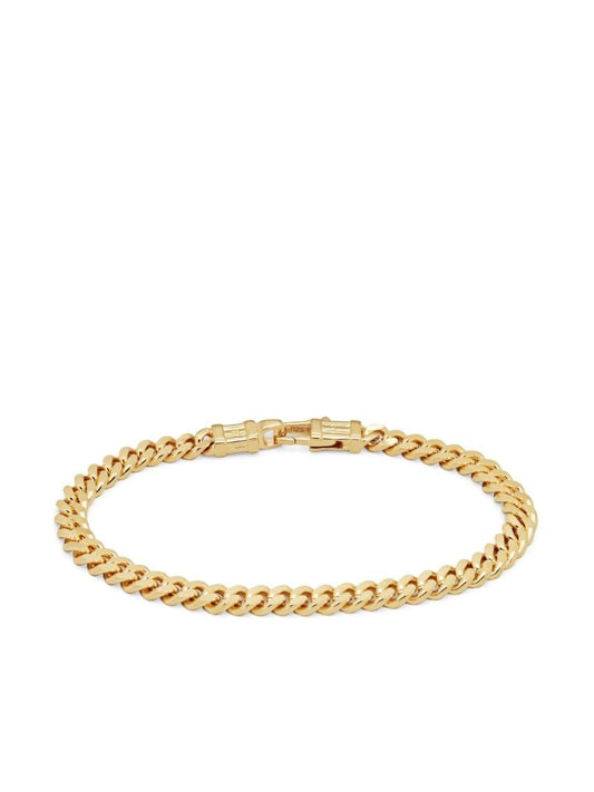 18k Gold Plated Curb Bracelet