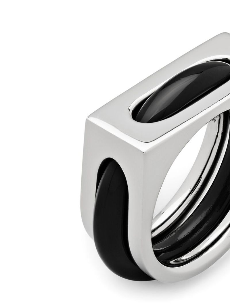 Sterling Silver Cage Ring