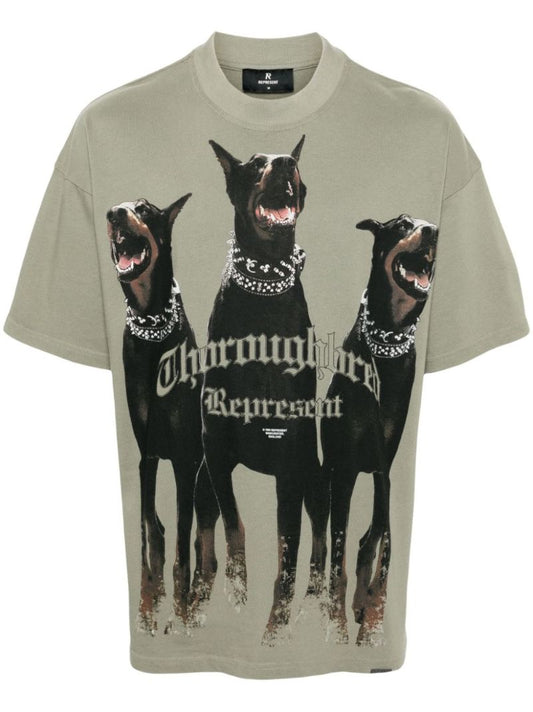 Green Thoroughbred Cotton T-shirt