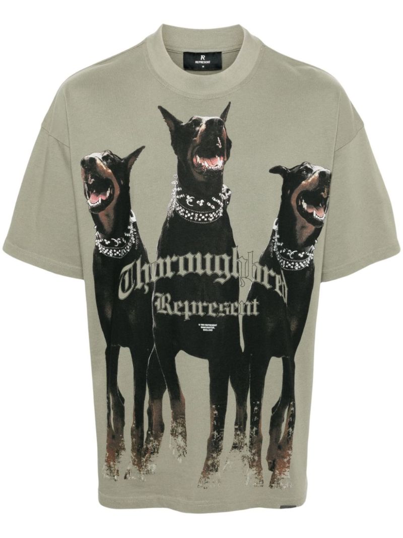 Green Thoroughbred Cotton T-shirt