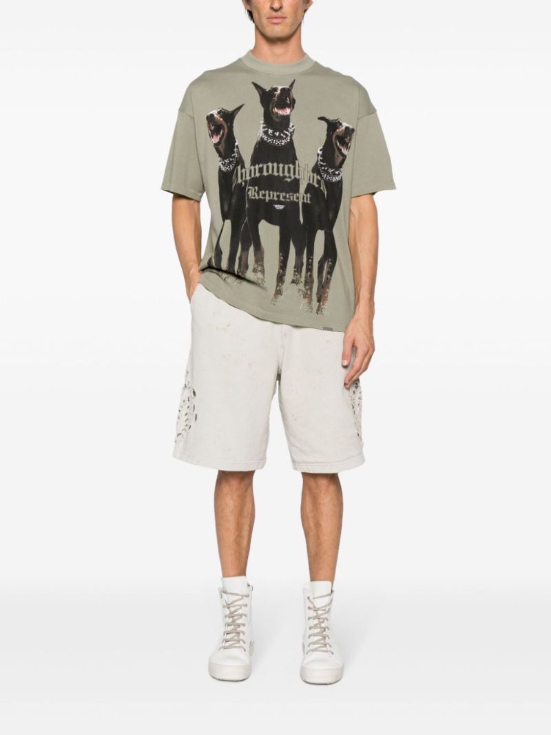 Green Thoroughbred Cotton T-shirt