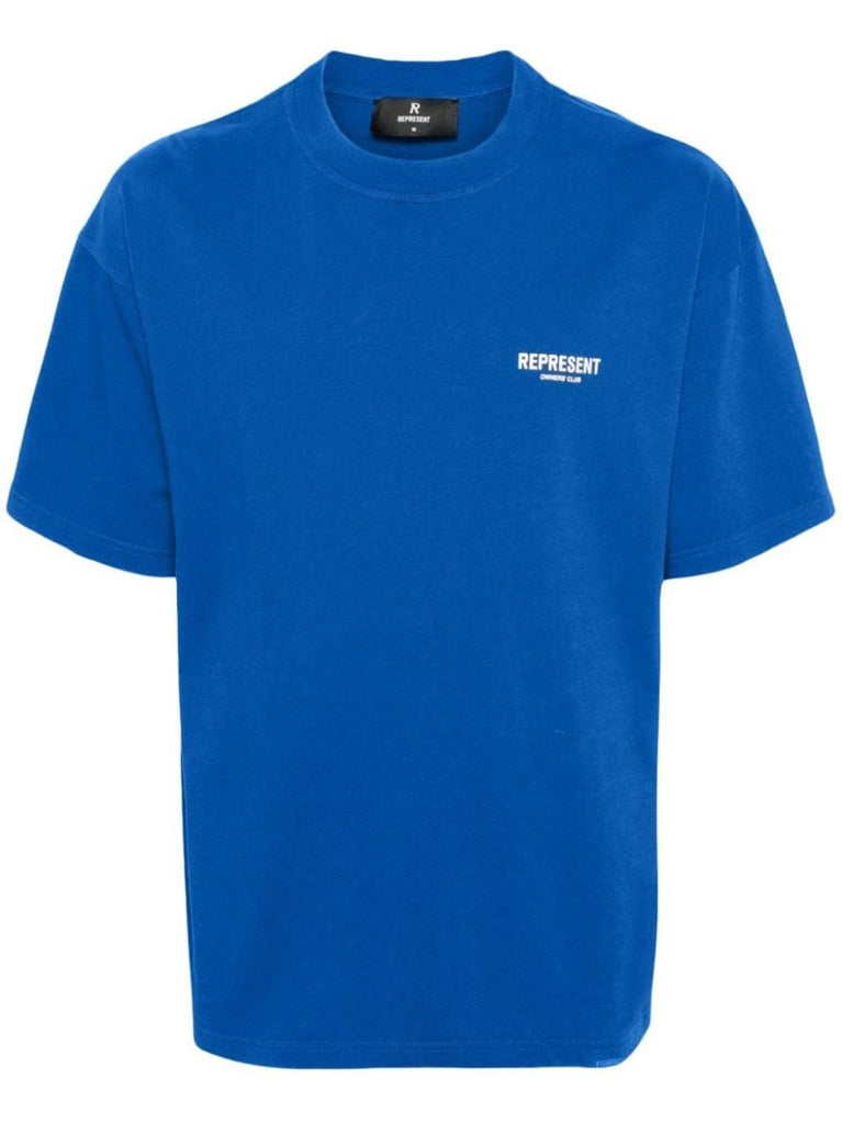 Blue Owners Club Cotton T-shirt