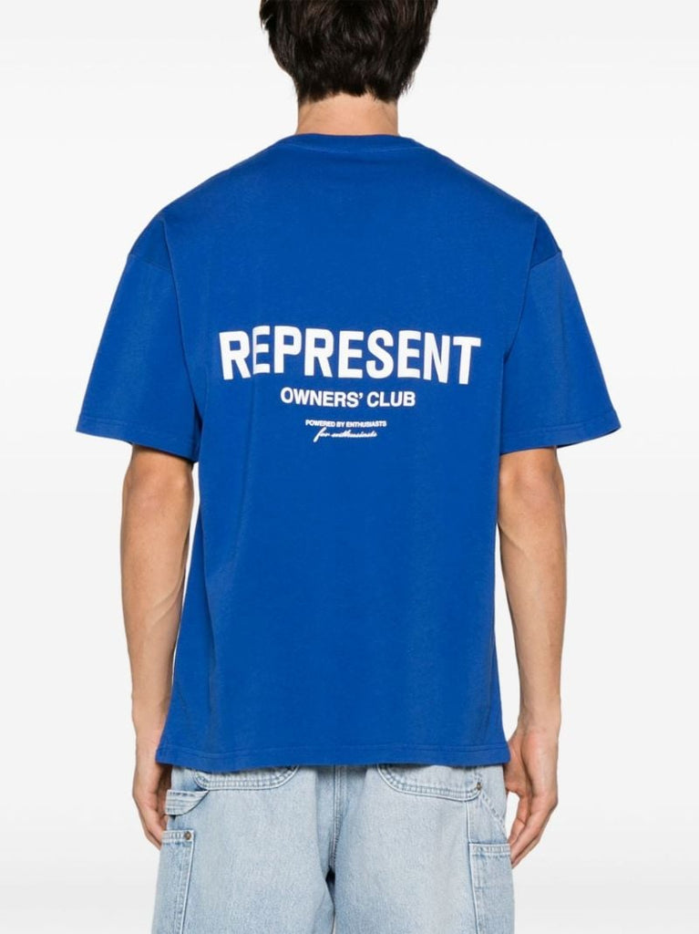 Blue Owners Club Cotton T-shirt
