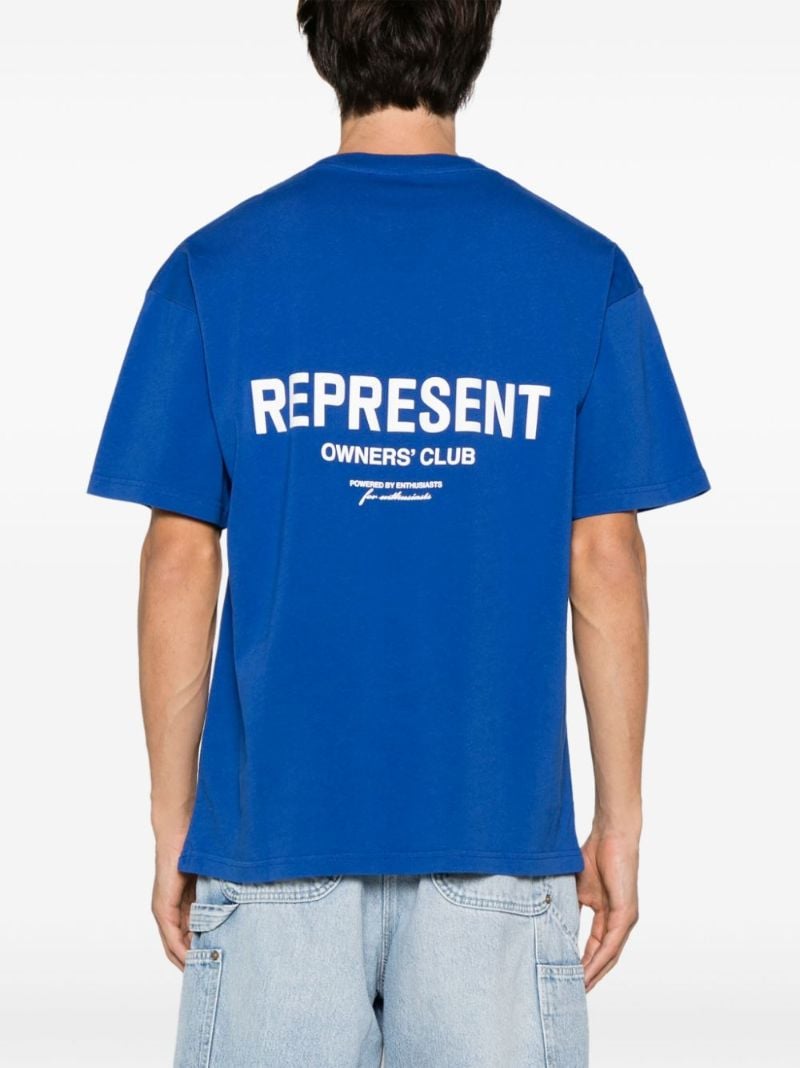 Blue Owners Club Cotton T-shirt