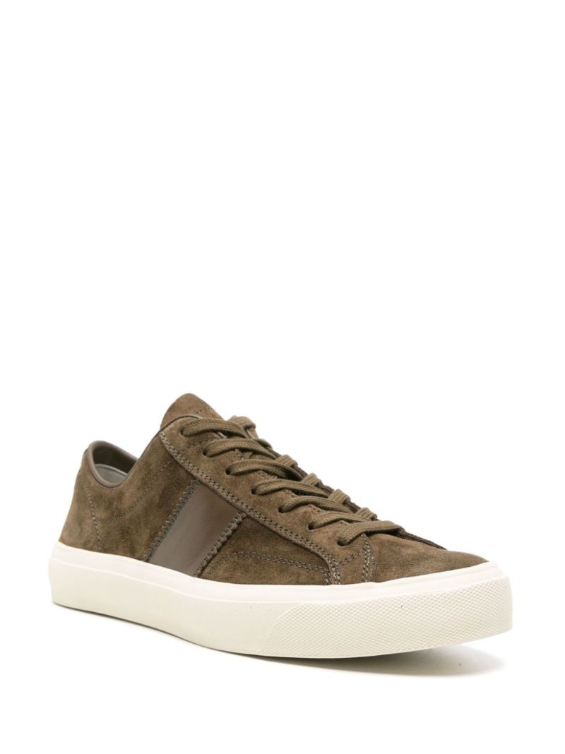 Green Cambridge Suede Sneakers