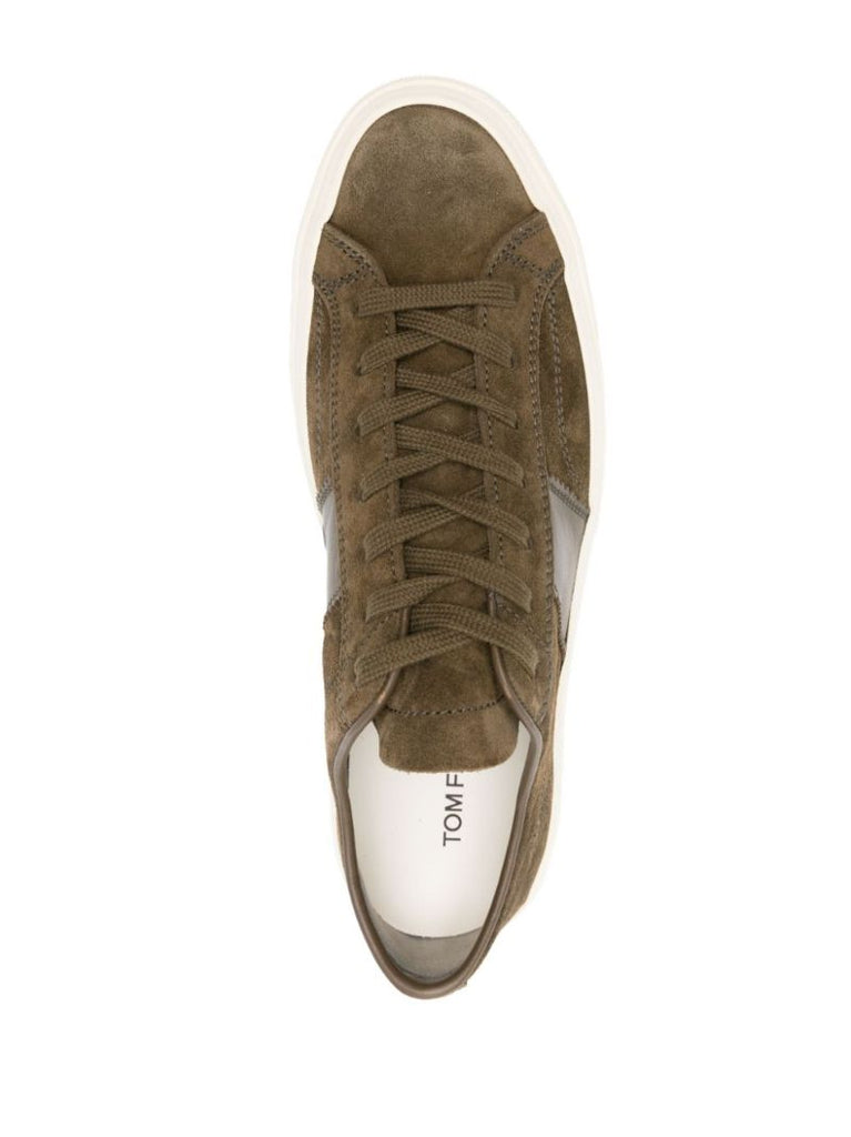 Green Cambridge Suede Sneakers