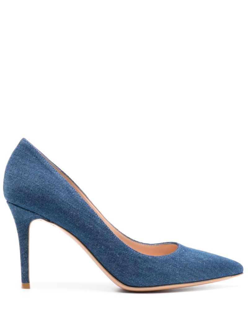 85mm Denim Pumps