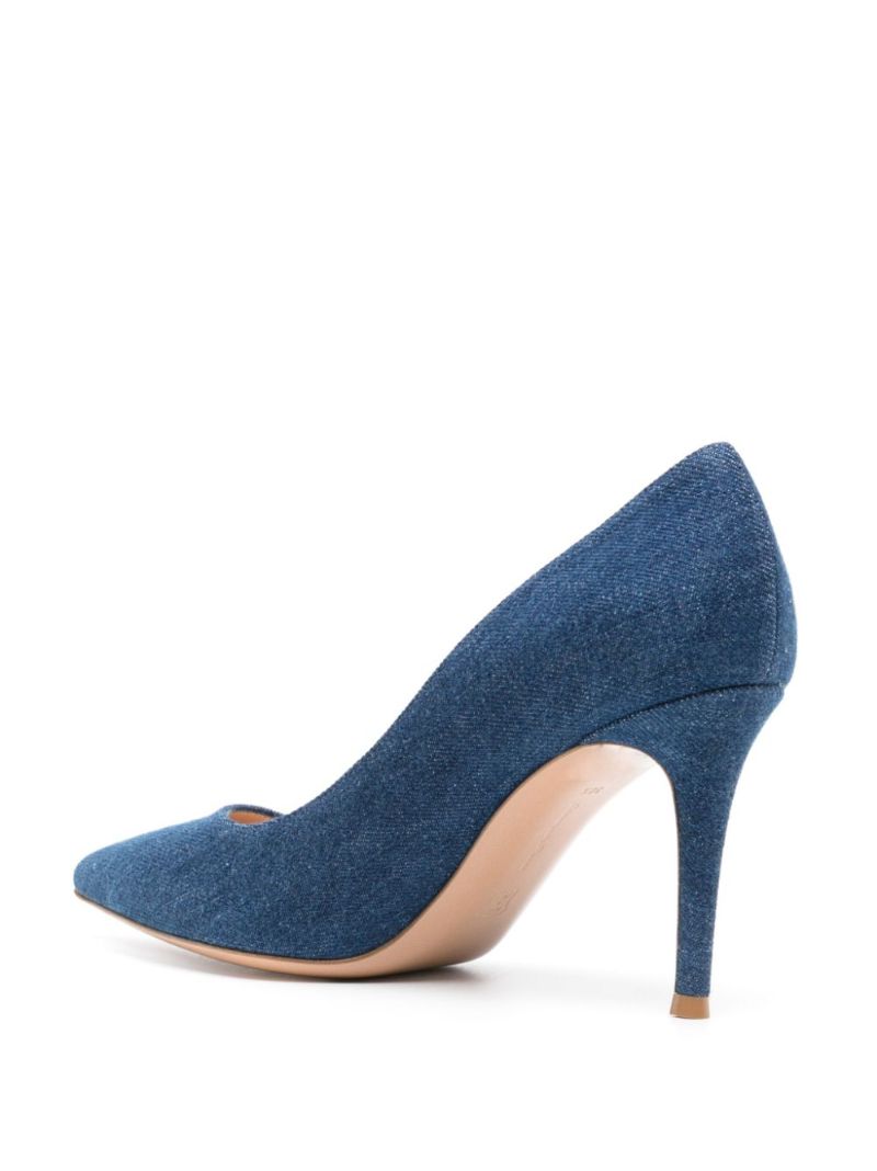 85mm Denim Pumps