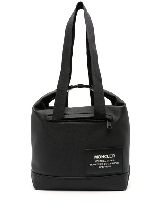 Black Nakoa Logo-patch Tote Bag