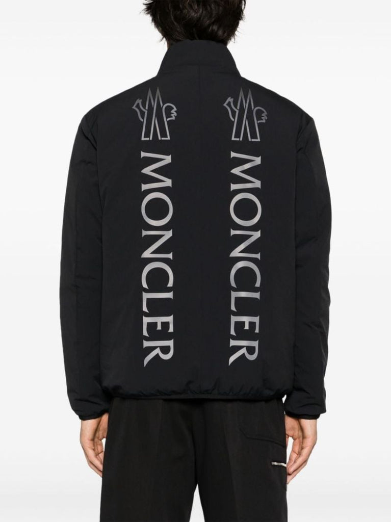 Black Ponset Down Reversible Jacket