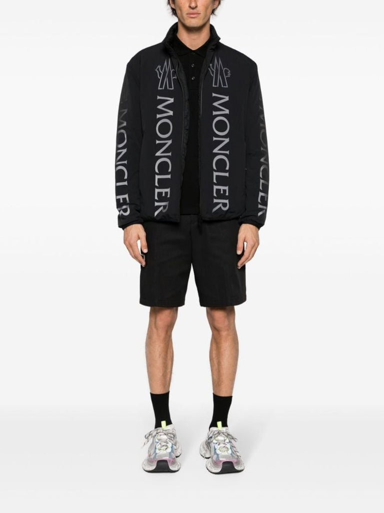 Black Ponset Down Reversible Jacket