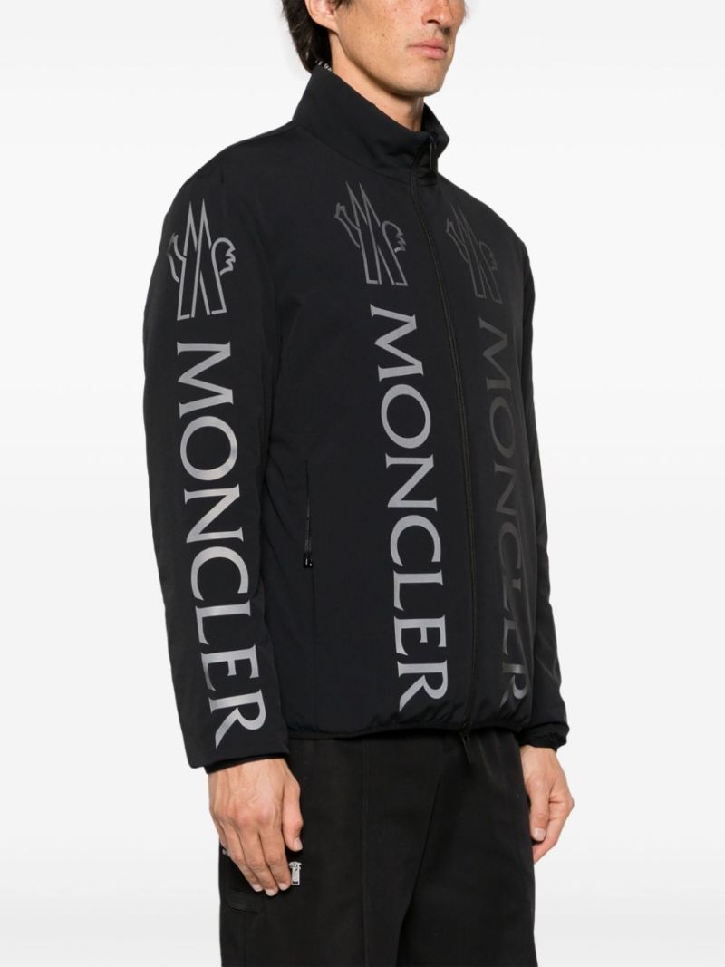 Black Ponset Down Reversible Jacket