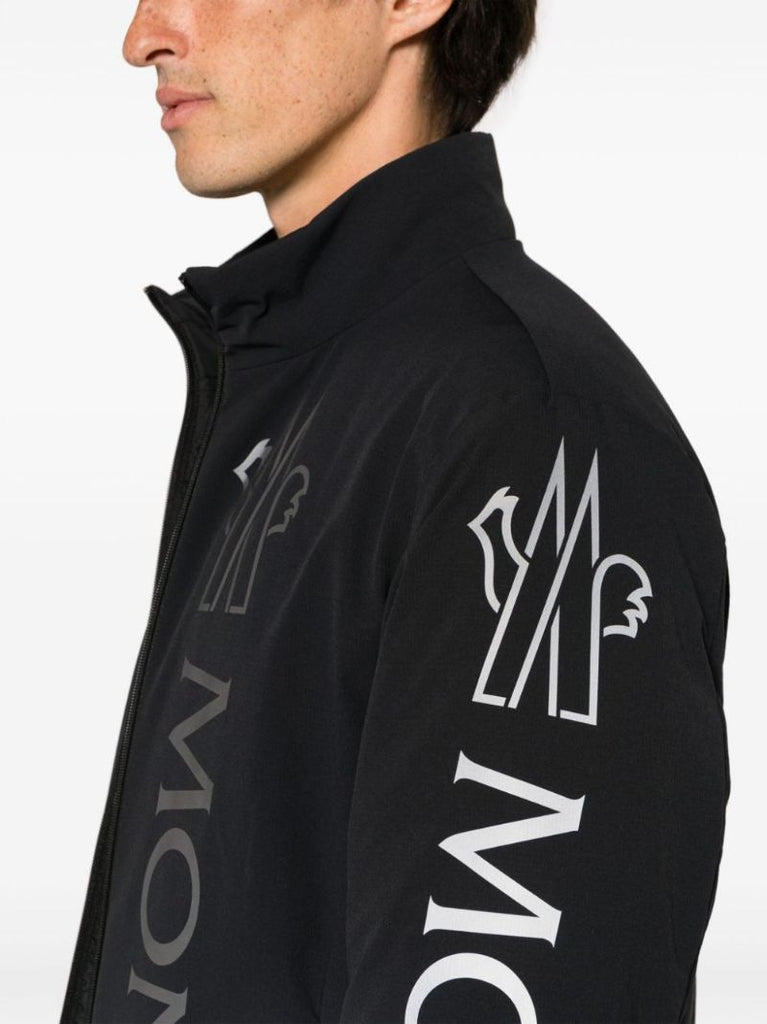 Black Ponset Down Reversible Jacket
