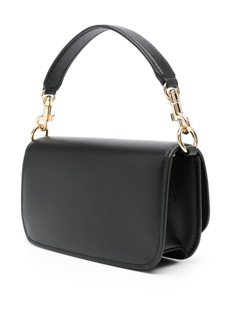 Black 3.5 Leather Cross Body Bag