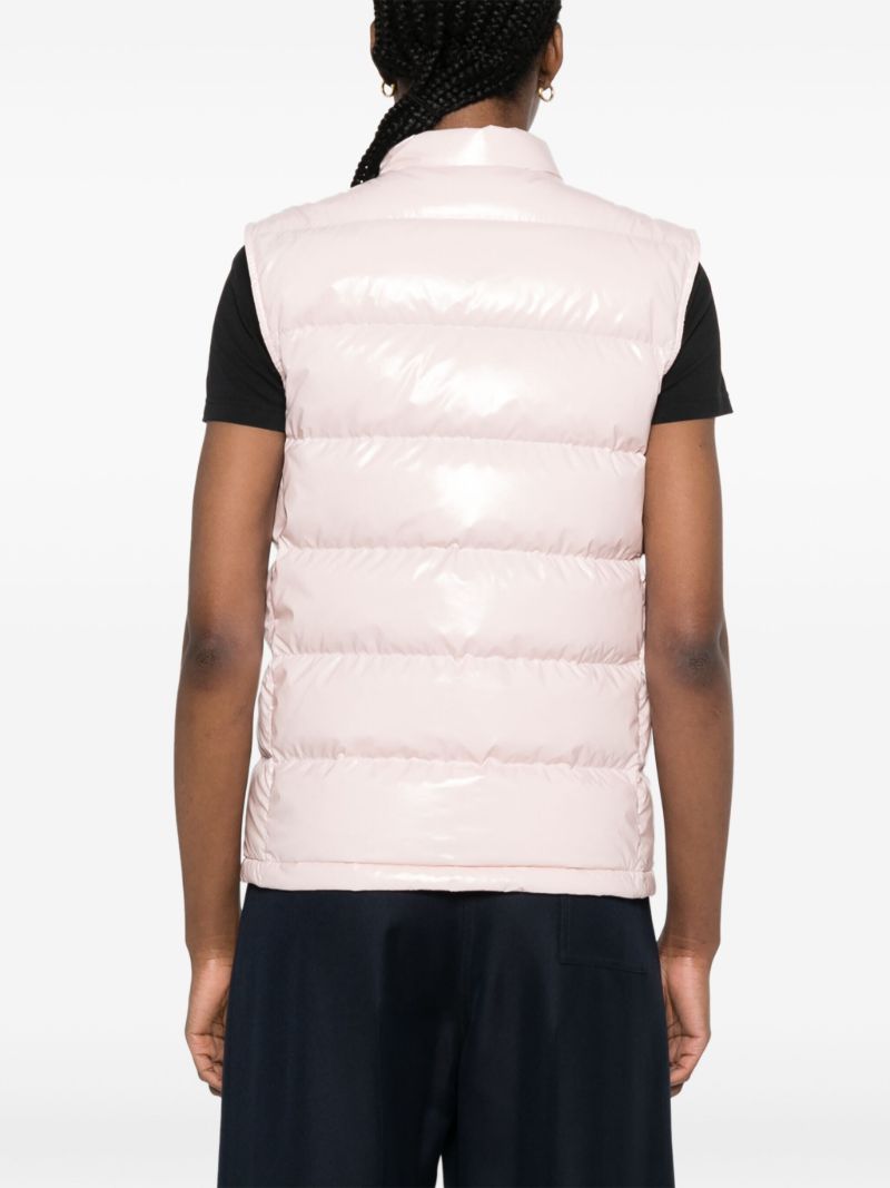Pink Alcibia Padded Gillet