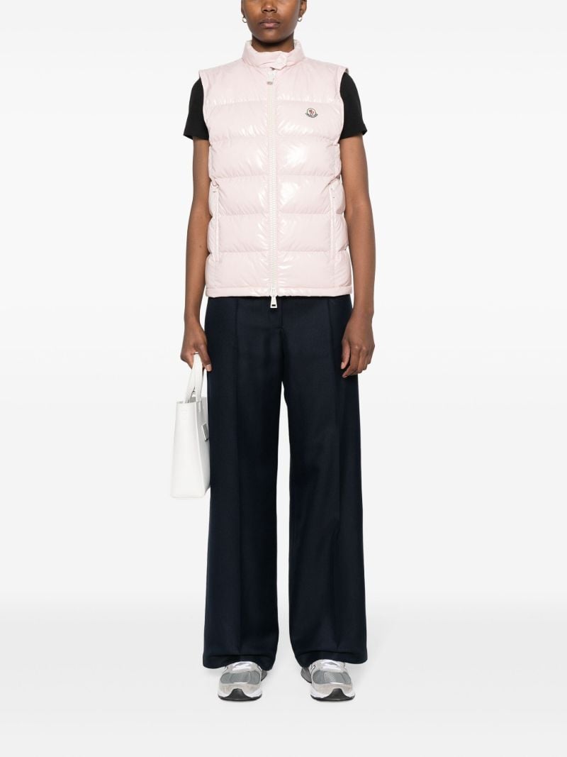 Pink Alcibia Padded Gillet
