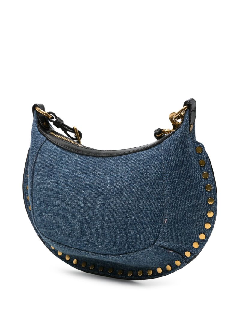Blue Oskan Moon Denim Shoulder Bag