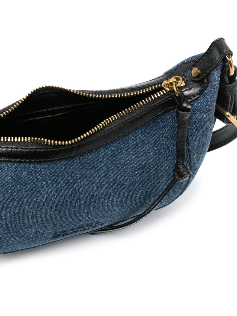 Blue Oskan Moon Denim Shoulder Bag