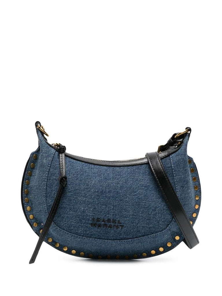 Blue Oskan Moon Denim Shoulder Bag