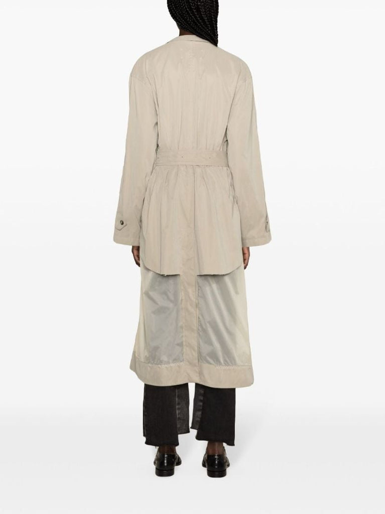 Neutral DÃ_x0083_Â©cortiquÃ_x0083_Â© Reversible Trench Coat