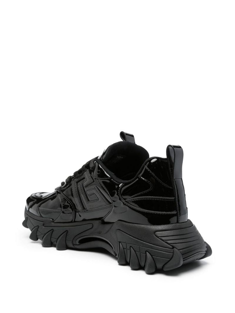 Black B-east Pb Leather Sneakers