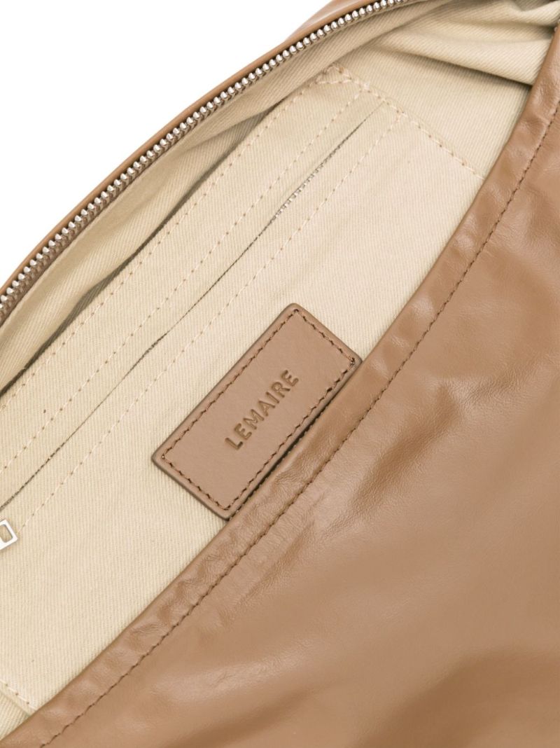 Brown Croissant Medium Cross Body Bag