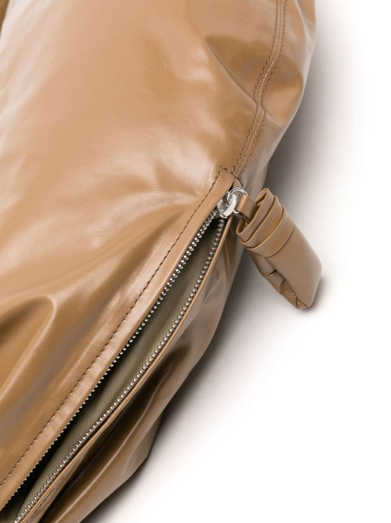 Brown Croissant Medium Cross Body Bag