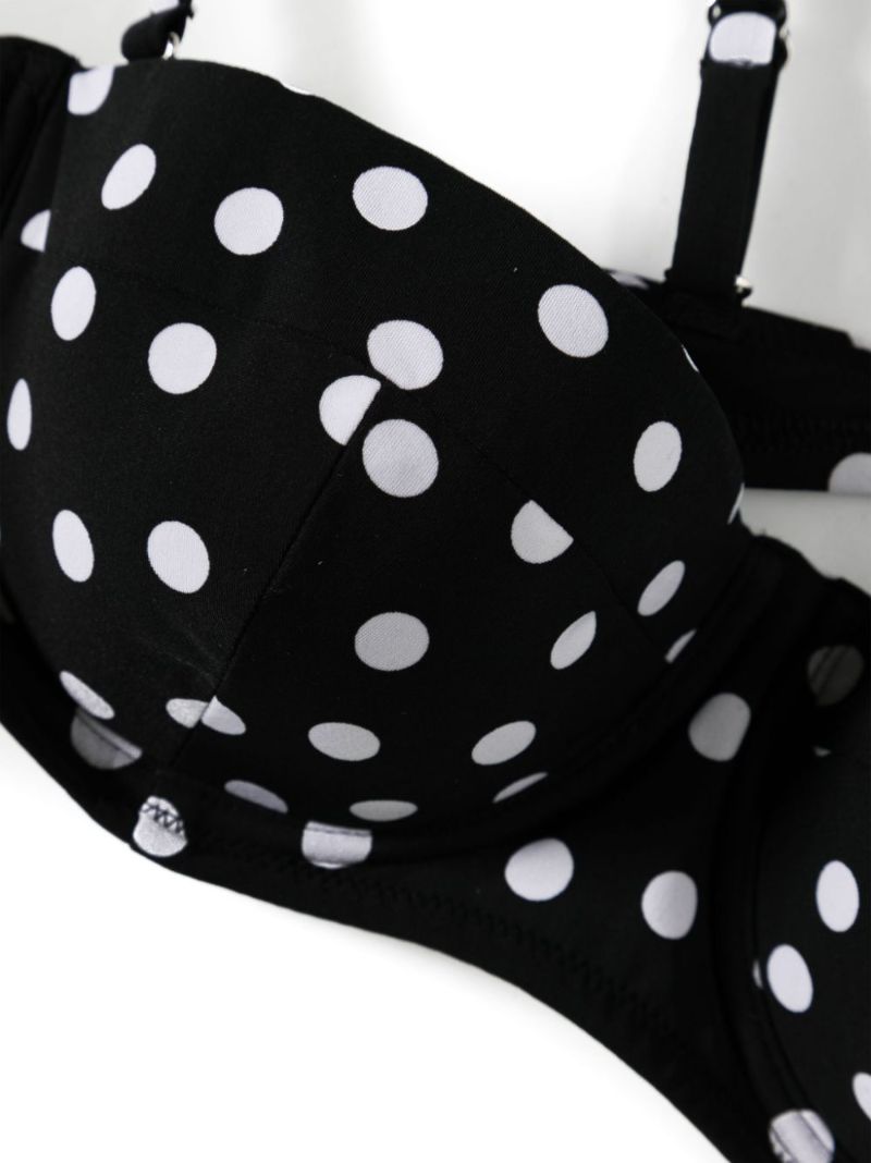 Polka Dot Balconette Bikini