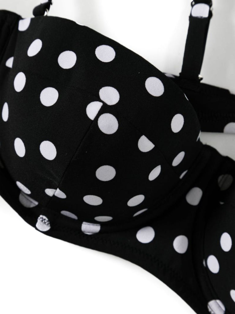 Polka Dot Balconette Bikini