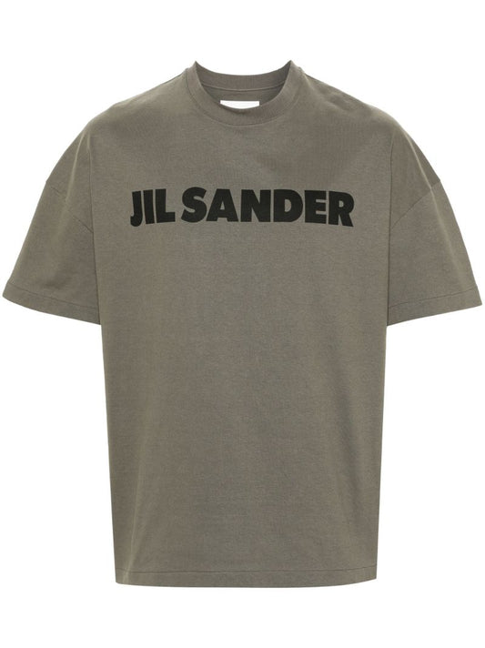 Green Logo-print Cotton T-shirt