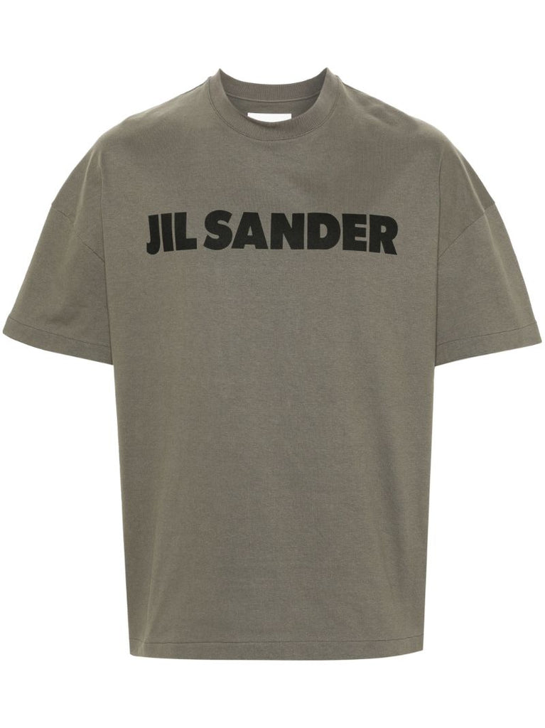 Green Logo-print Cotton T-shirt