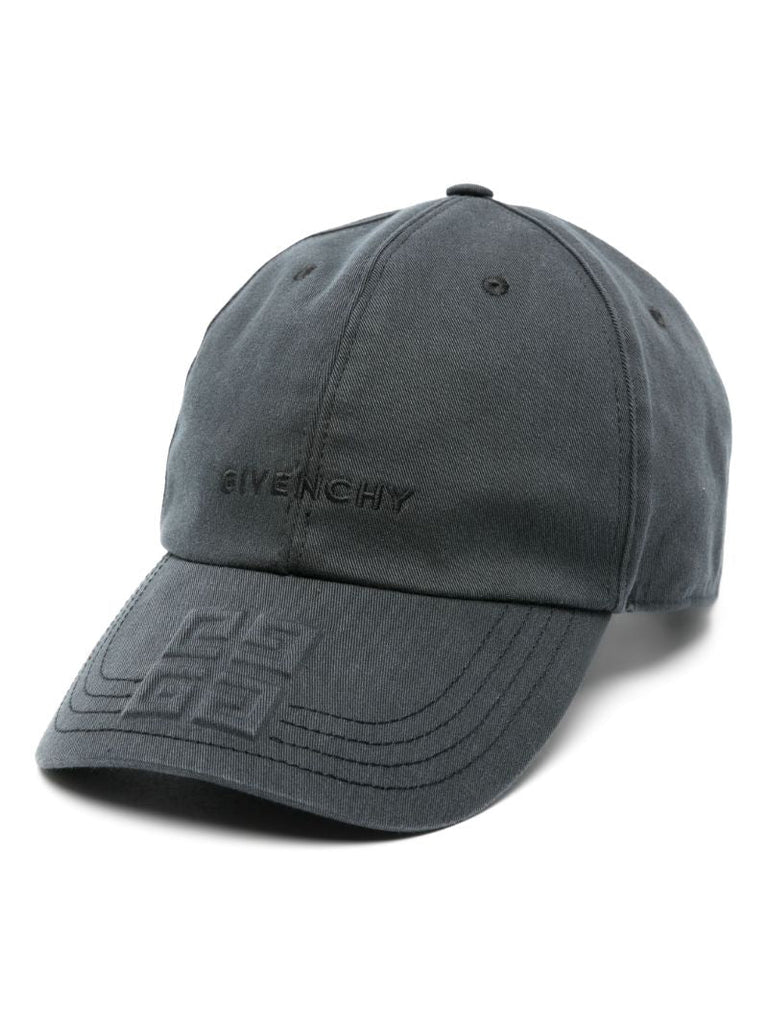 Black 4g-embossed Baseball Cap