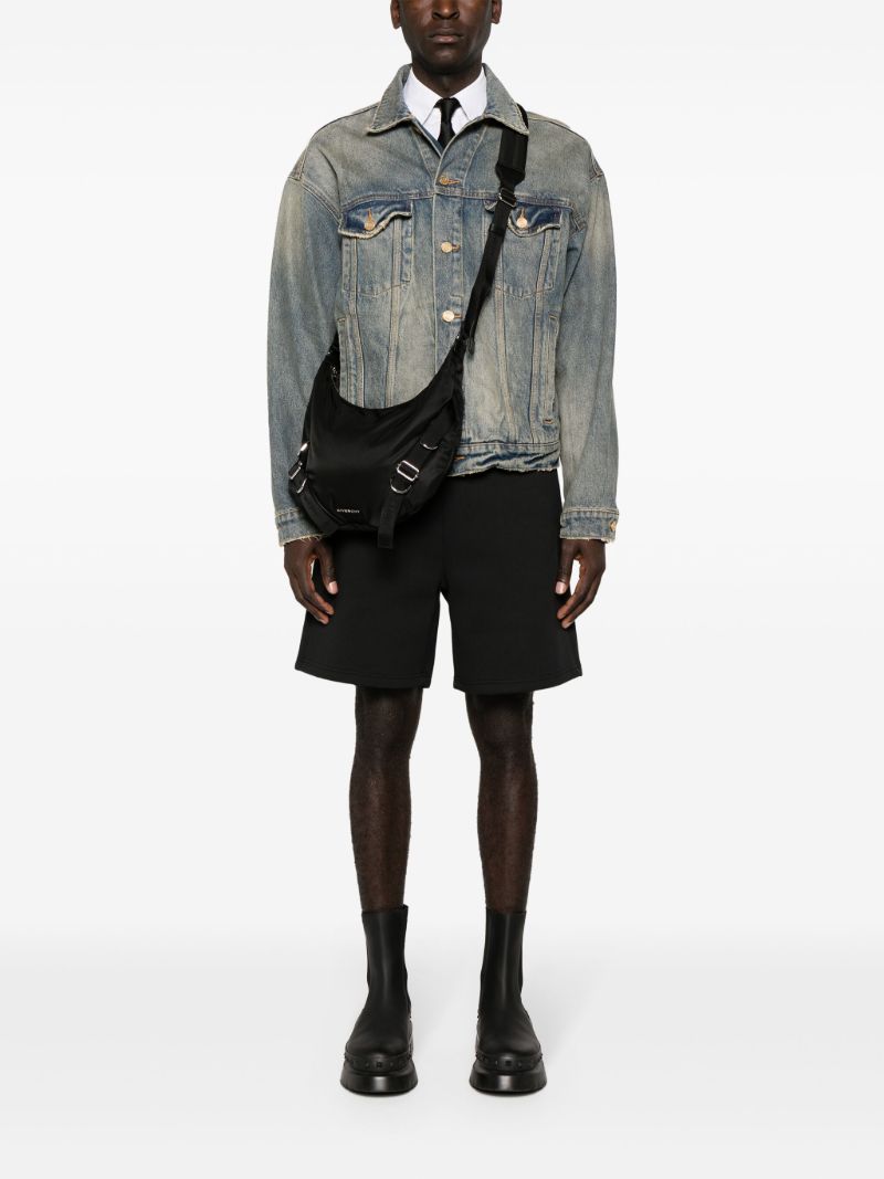 Black Voyou Shoulder Bag