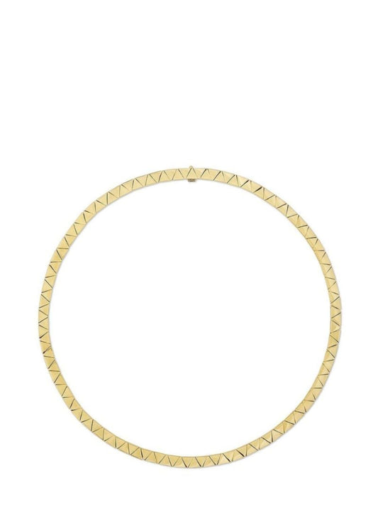 18k Yellow Gold Cleo Choker Necklace