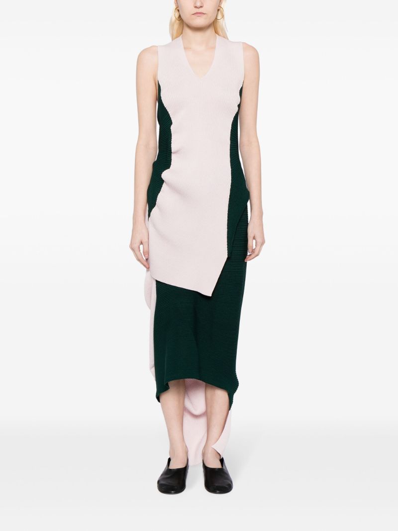 Pink Aerate Asymmetric Skirt