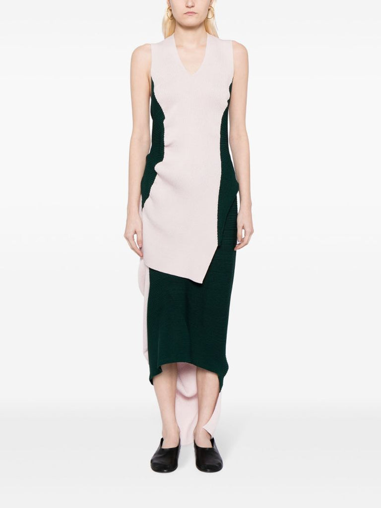 Pink Aerate Asymmetric Skirt
