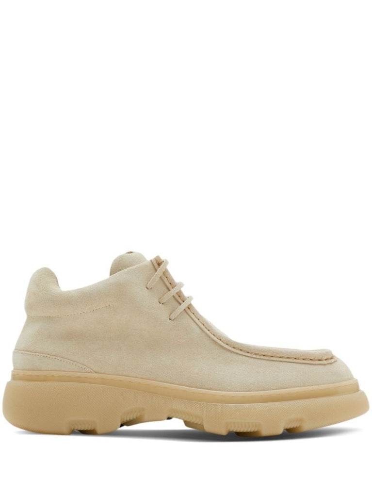 Neutral Creeper Suede Boots